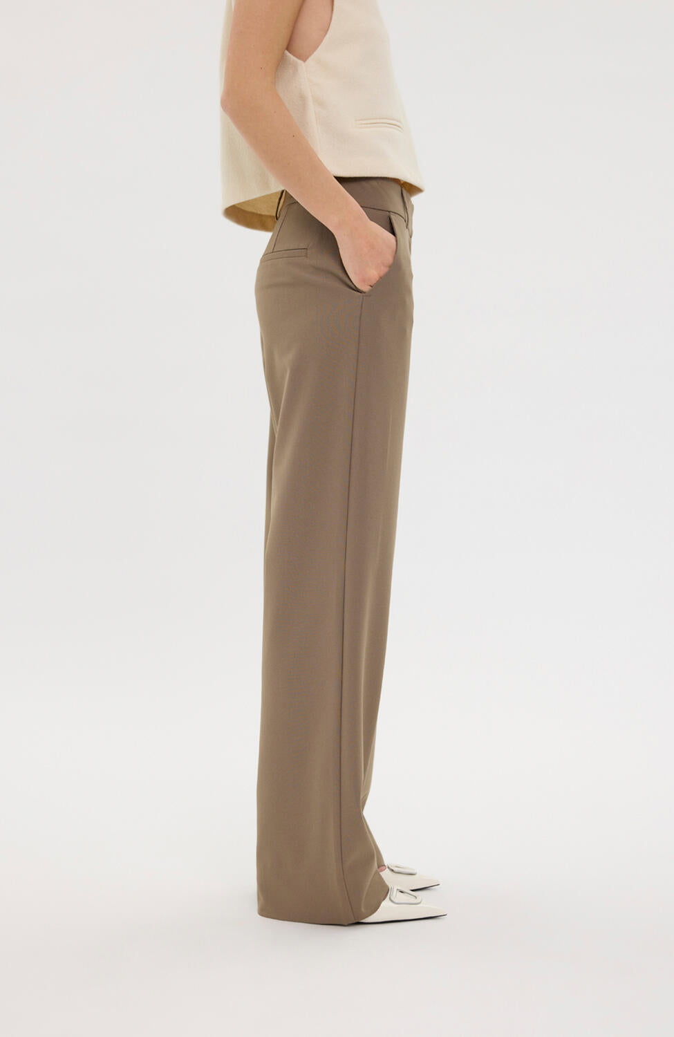 DenaFV Long bukser - Walnut